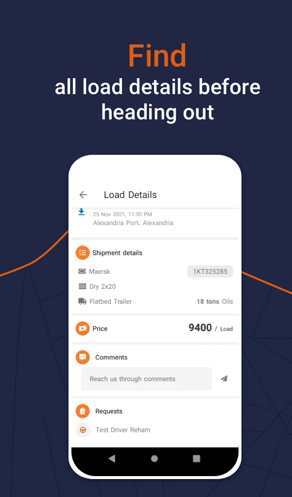 Trella: Carrier screenshot